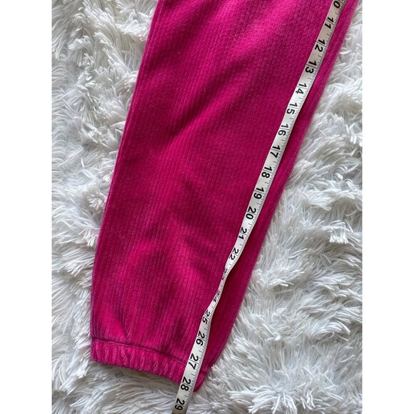 GAP Kids Fuchsia Velvet Ribbed Hoodie & Jogger Set XXL - Picture 8 of 10